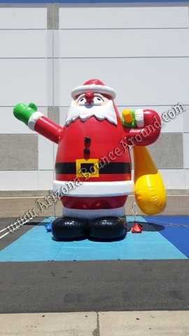 Giant Inflatable santa claus rentals Phoenix Arizona